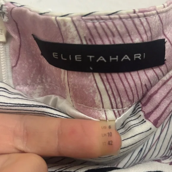 Elie Tahari Floral Pencil Skirt - Picture 8 of 13